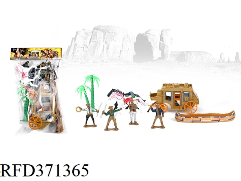 WESTERN CARRIAGE PLUS WESTERN COWBOY PLUS ACCESSORIES