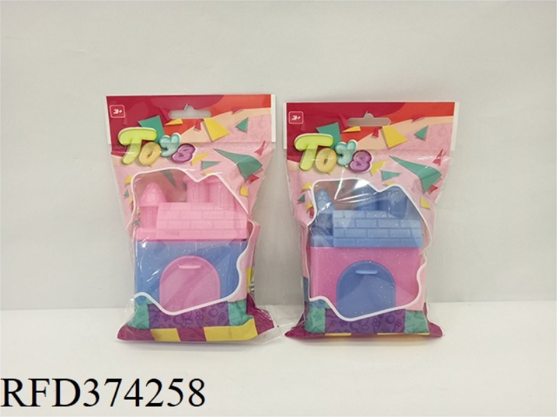 CANDY HOUSE, SMALL VILLA, PRINCESS CASTLE, CANDY HOUSE (RED AND BLUE)