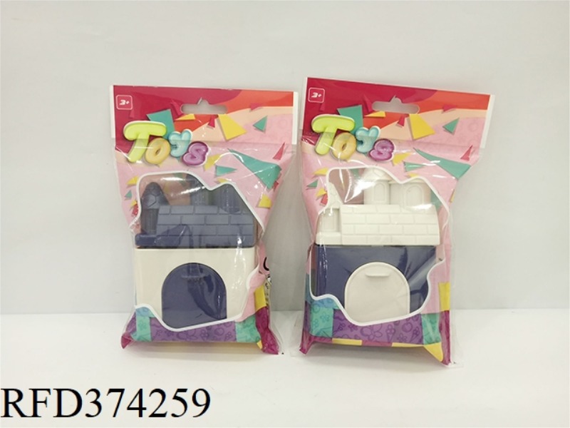 CANDY HOUSE, SMALL VILLA, PRINCESS CASTLE, CANDY HOUSE (BEIGE BLUE)