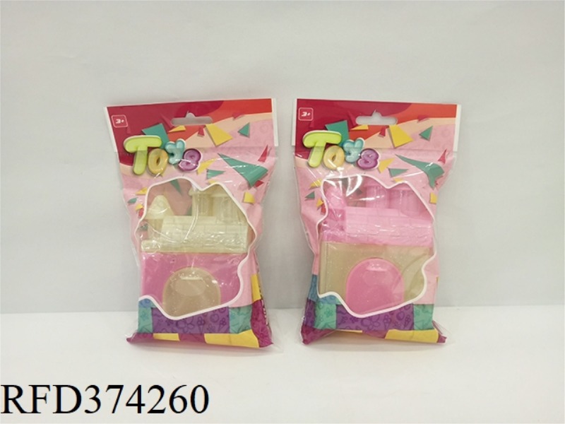 CANDY HOUSE, SMALL VILLA, PRINCESS CASTLE, CANDY HOUSE (RED AND YELLOW)