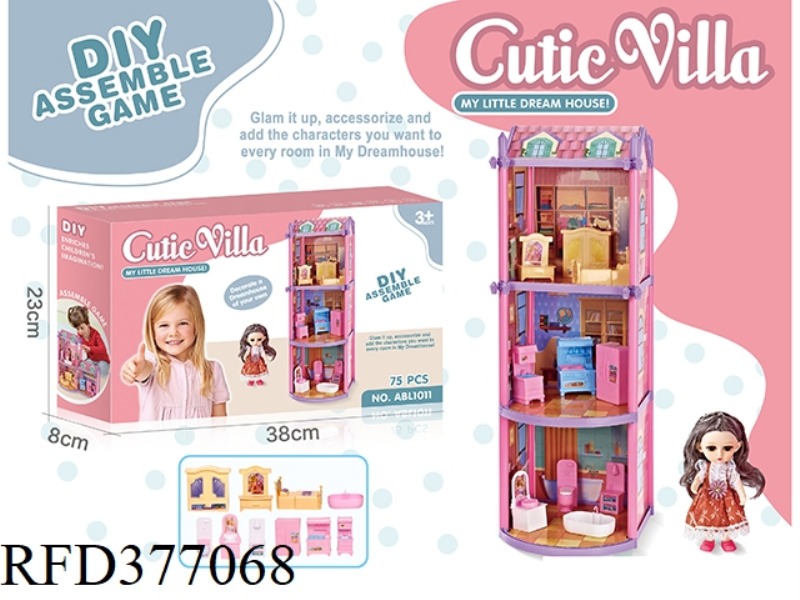 DIY PRINCESS VILLA