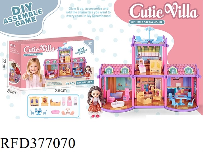 DIY PRINCESS VILLA