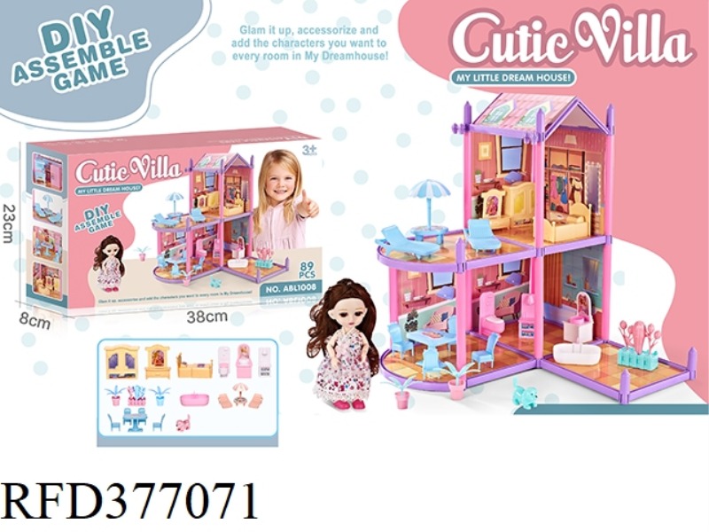 DIY PRINCESS VILLA