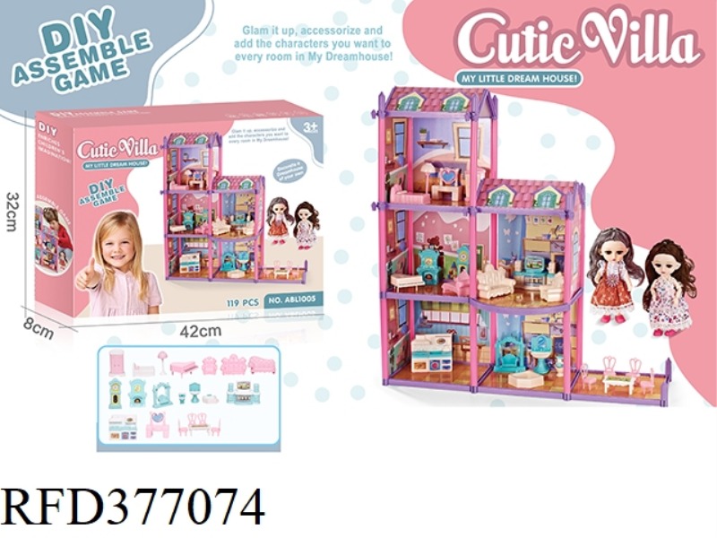 DIY PRINCESS VILLA