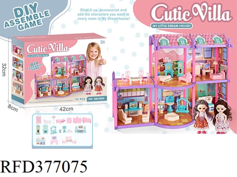 DIY PRINCESS VILLA