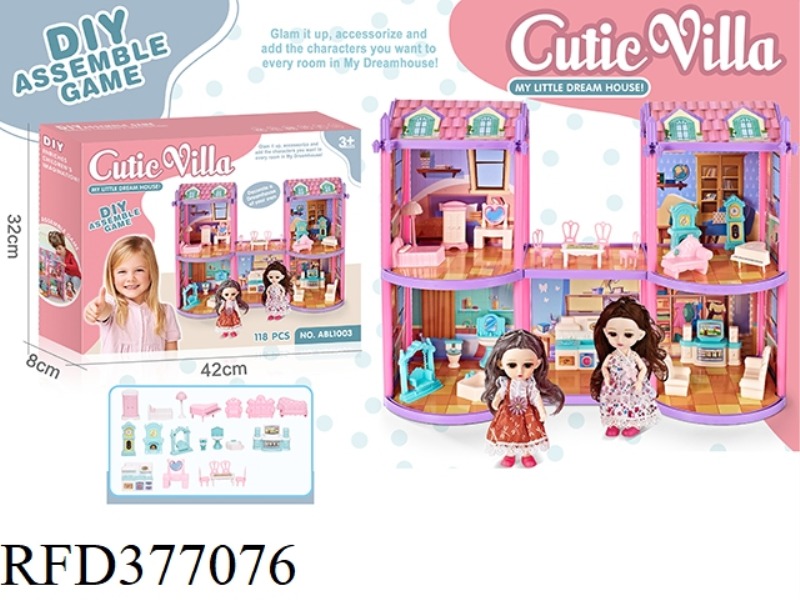 DIY PRINCESS VILLA