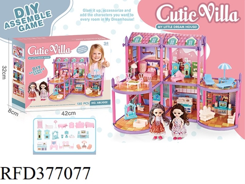 DIY PRINCESS VILLA