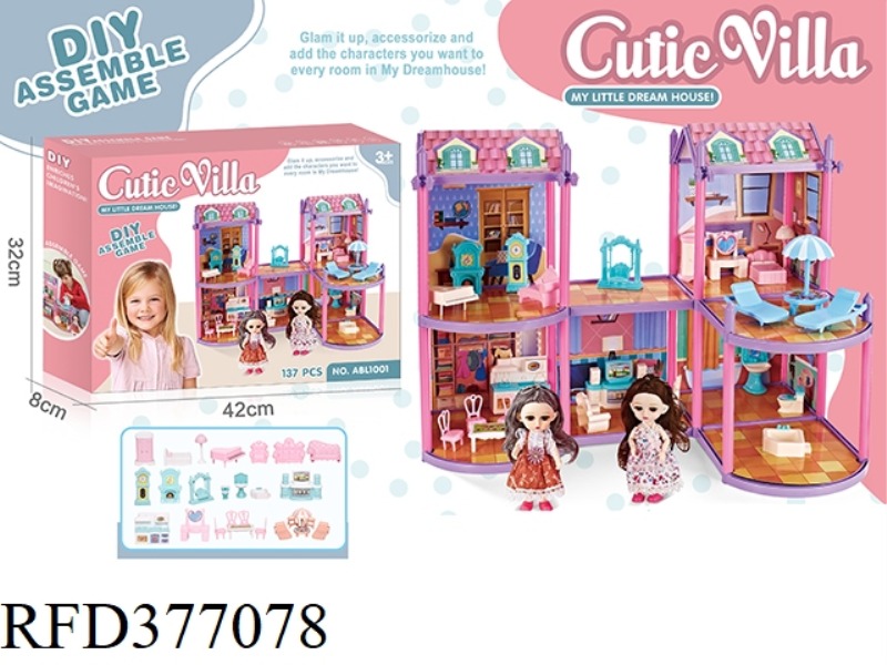 DIY PRINCESS VILLA