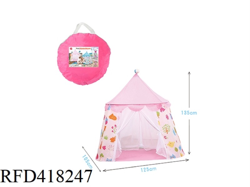 CAMPING CARTOON CASTLE