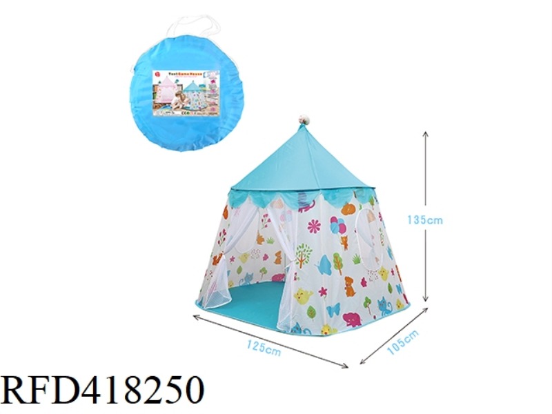 CAMPING CARTOON CASTLE