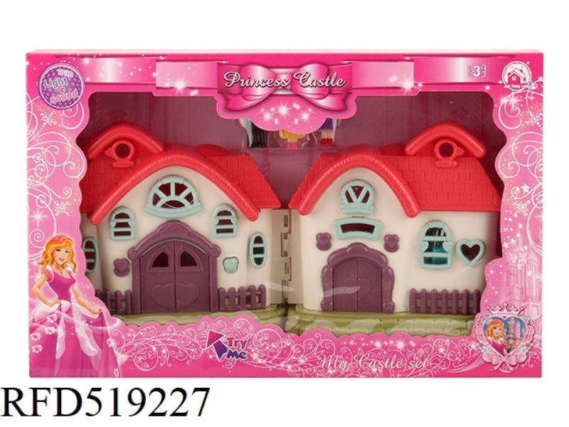 COLORFUL LIGHT VILLA WITH 12 PIECES OF MUSIC (+ FURNITURE + CHARACTERS)