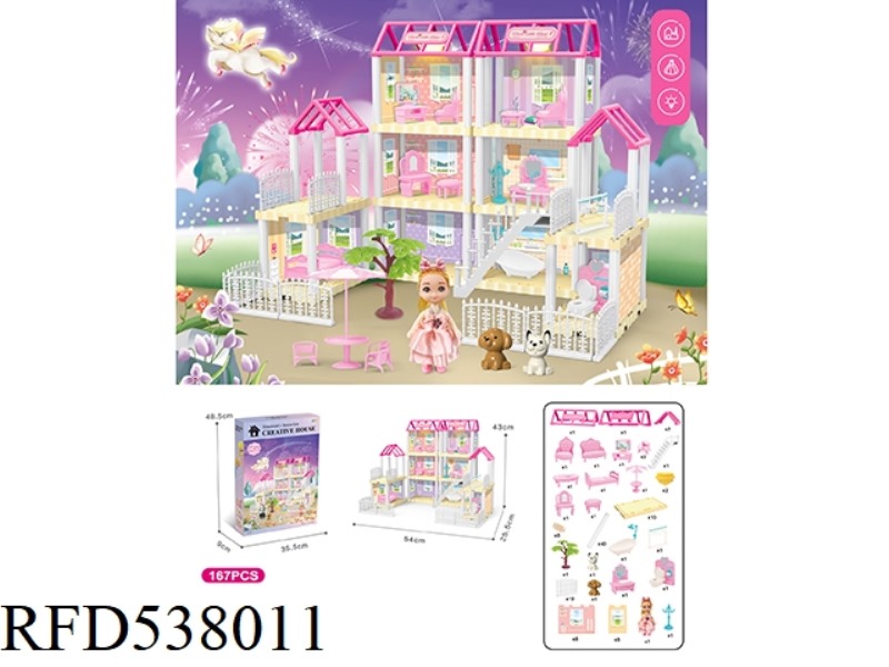 DIY VILLA WITH 4 