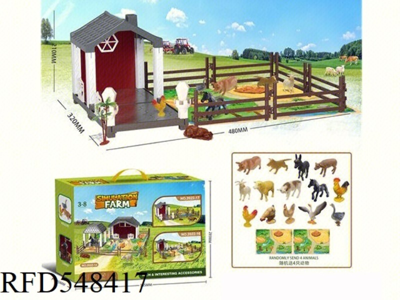 FUN FARM HOUSE WITH 4 ANIMALS