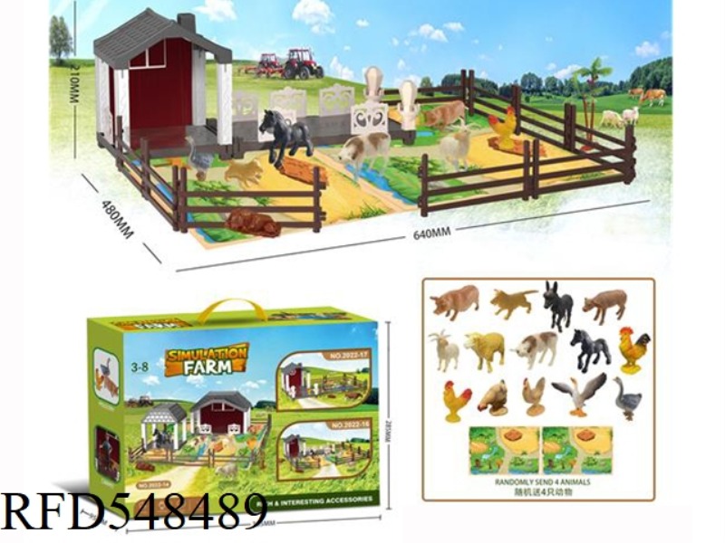 FUN FARM HOUSE WITH 4 ANIMALS