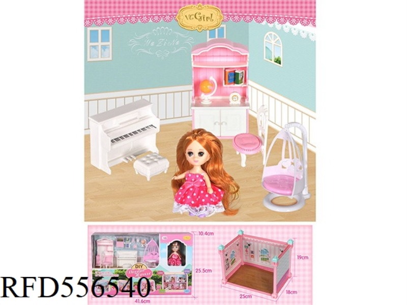 DIY VILLA SCENE - STUDY SET
