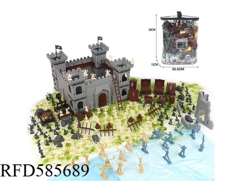 302PCS CASTLE PIRATE SET