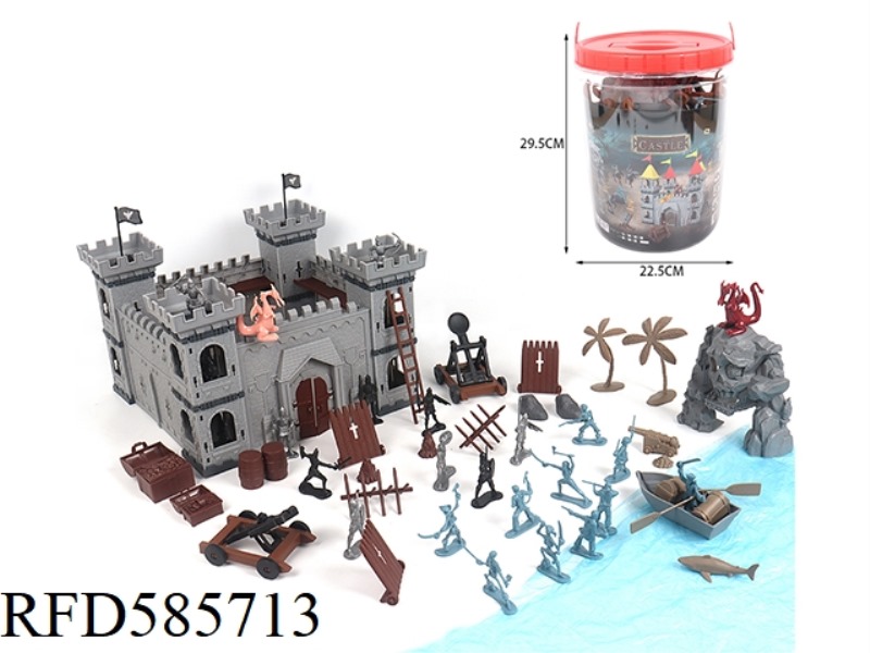 PIRATE CASTLE SET 99PCS