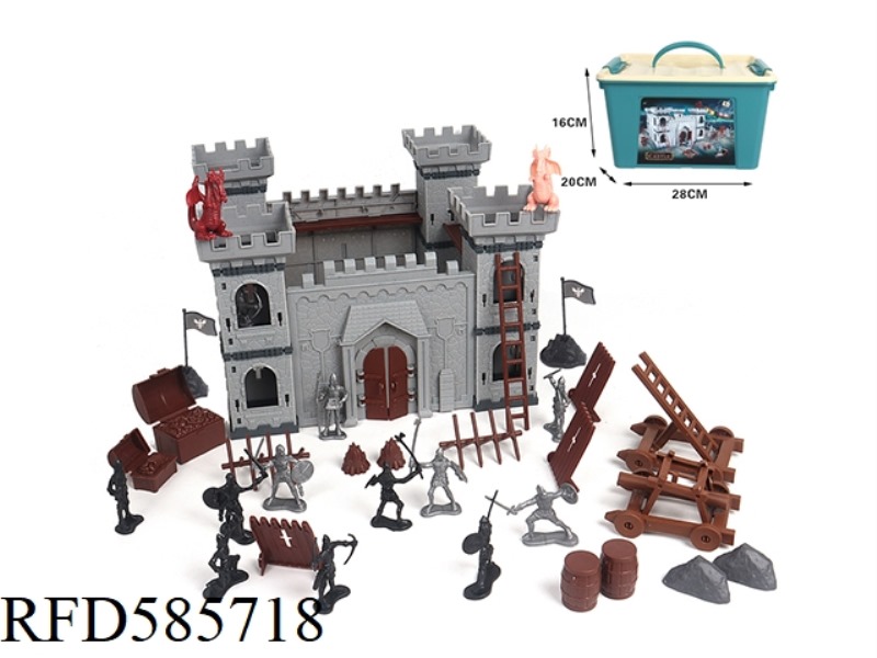 SMALL CASTLE SET 86PCS