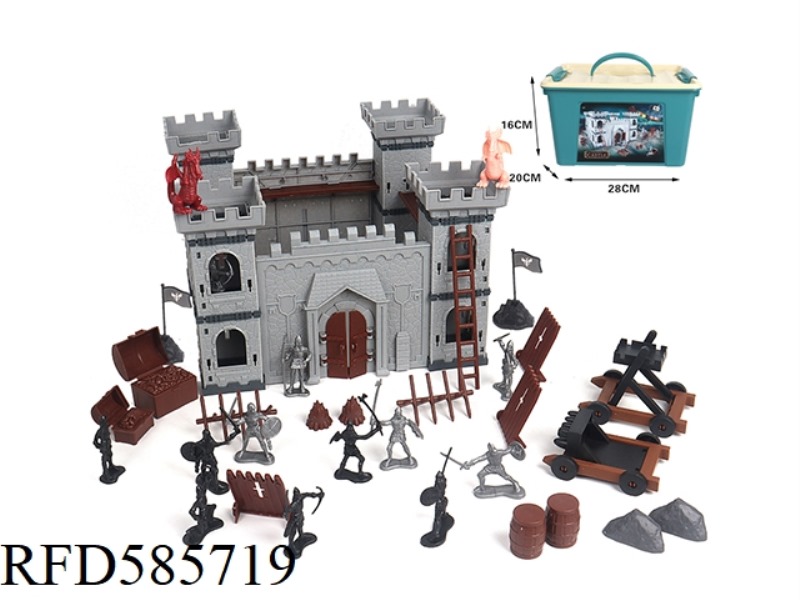 SMALL CASTLE SET 86PCS