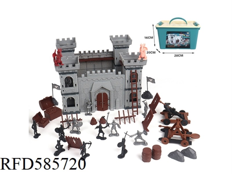 SMALL CASTLE SET 86PCS