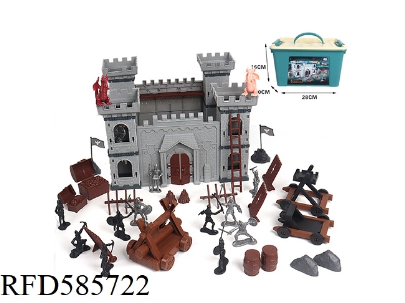 SMALL CASTLE SET 86PCS