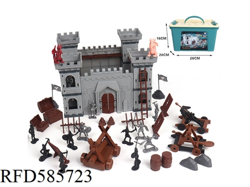 SMALL CASTLE SET 88PCS