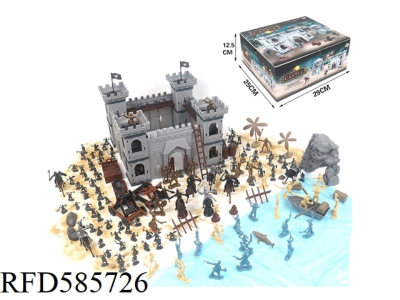 CASTLE PIRATE SET + CAVALRY 325PCS