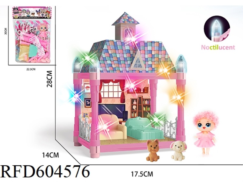 DIY CASTLE VILLA 40PCS