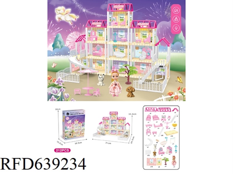 DIY VILLA WITH 4 