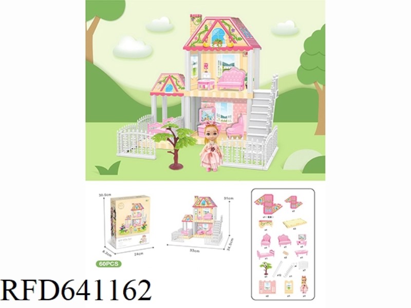 DIY VILLA WITH 4-INCH BARBIE
