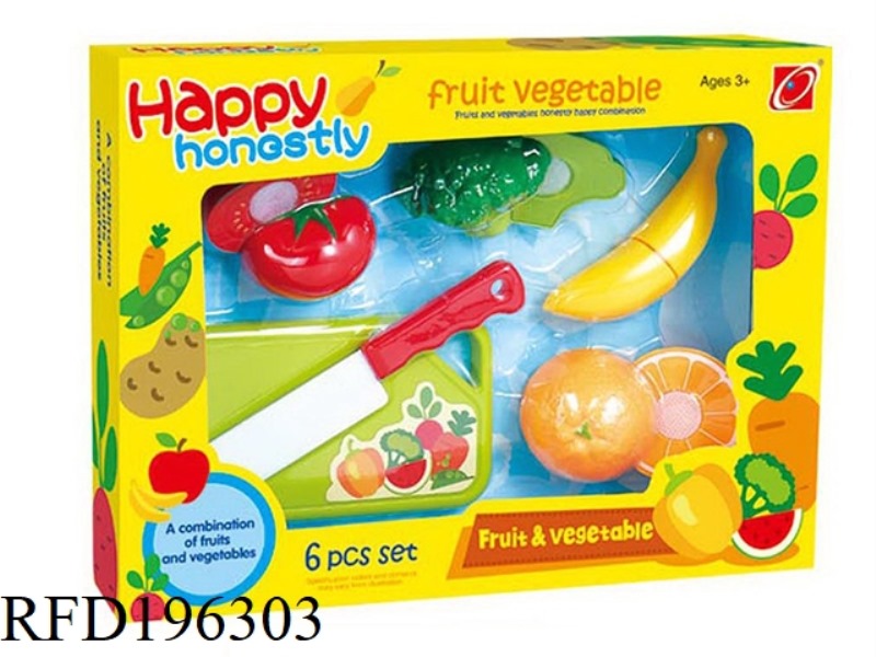 CAN CHOP FRUIT VEGETABLE SET 6PCS