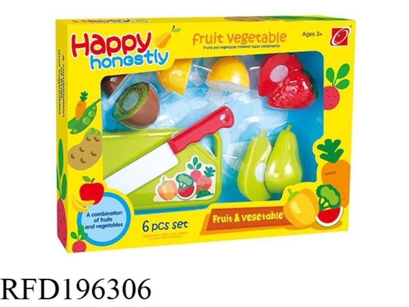 CAN CHOP FRUIT VEGETABLE SET 6PCS