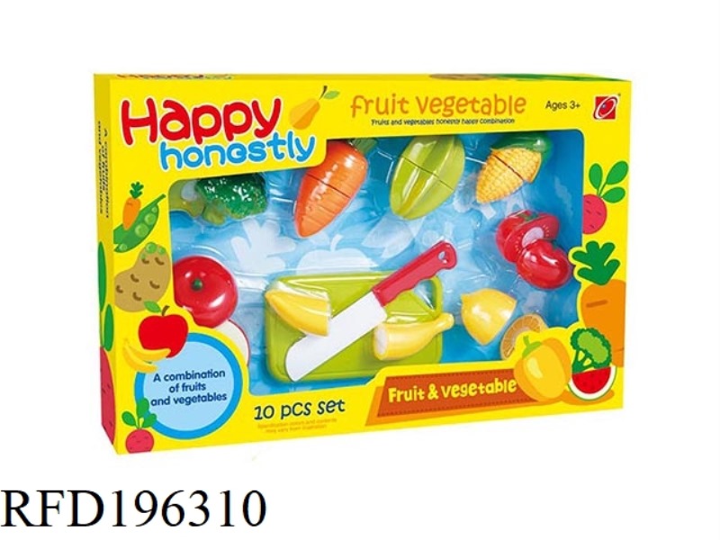 CAN CHOP FRUIT VEGETABLE SET 10PCS