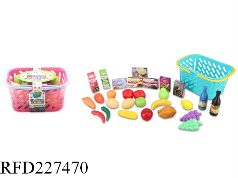 SHOPPING BASKET 29PCS