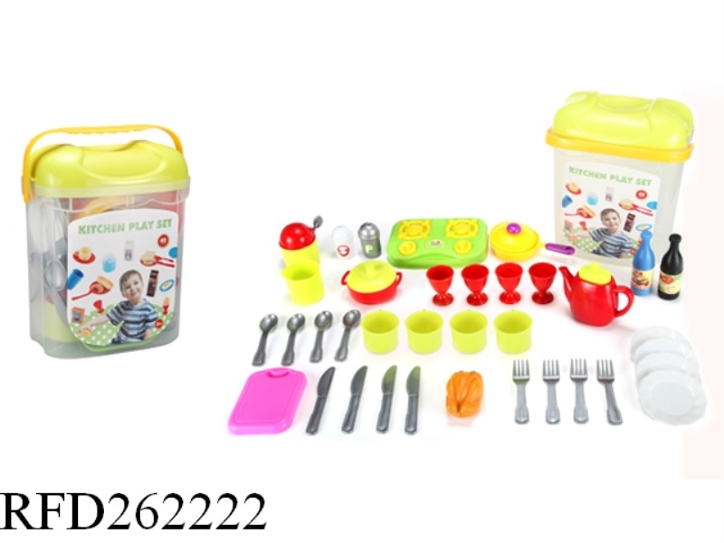 TABLEWARE BUCKET 60PCS