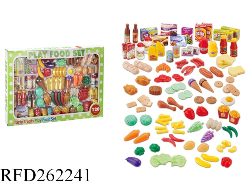FOOD SET 120PCS