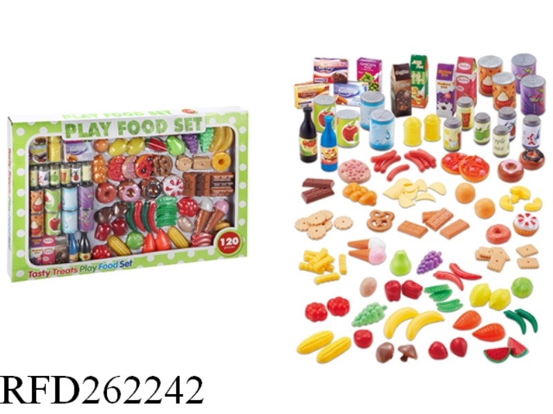 FOOD SET 120PCS