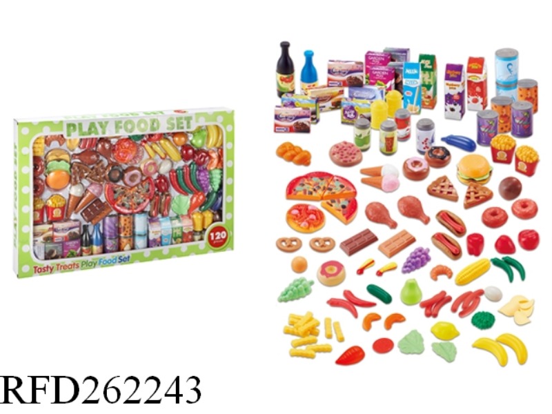 FOOD SET 120PCS
