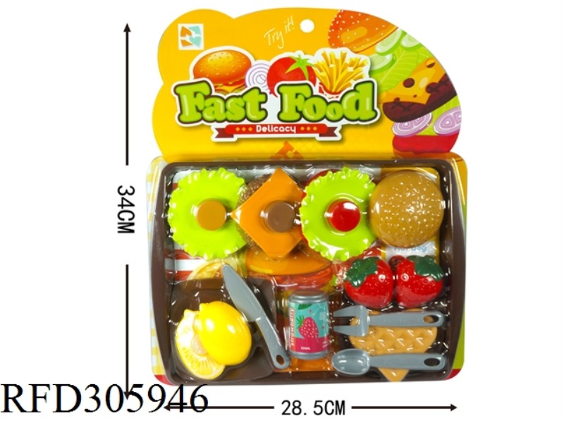HAMBURGER JUICE FRUIT SET