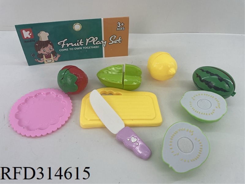 FRUIT PLAY SET 8PCS