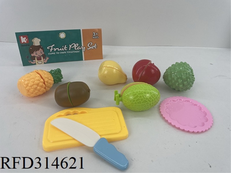 FRUIT PLAY SET  9PCS