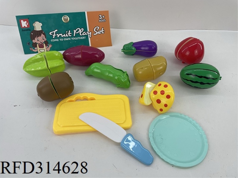 FRUIT PLAY SET 12PCS