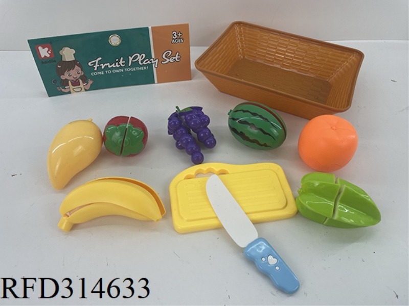 FRUIT PLAY SET 10PCS