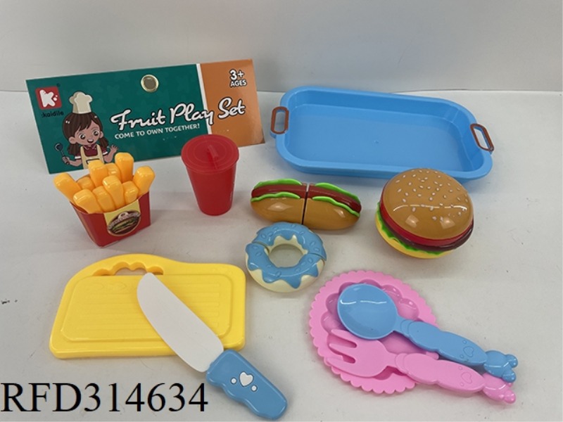 10PCS FAST FOOD PASTRY PLATTERS