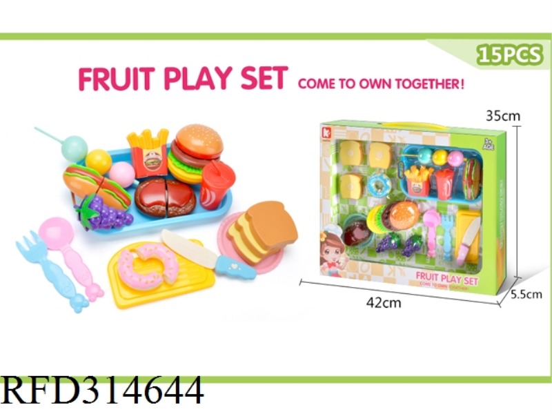 15PCS INSTANT FOOD PASTRY PLATTER