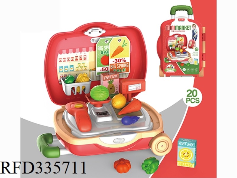 VEGETABLE SUPERMARKET TROLLEY