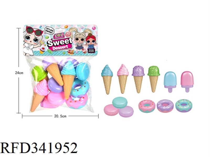(SAUDI ARABIA) SURPRISE DOLL ICE CREAM DESSERT CAKE