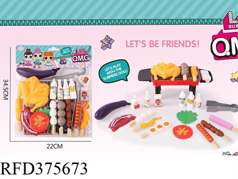 BARBECUE SET 22 PIECES