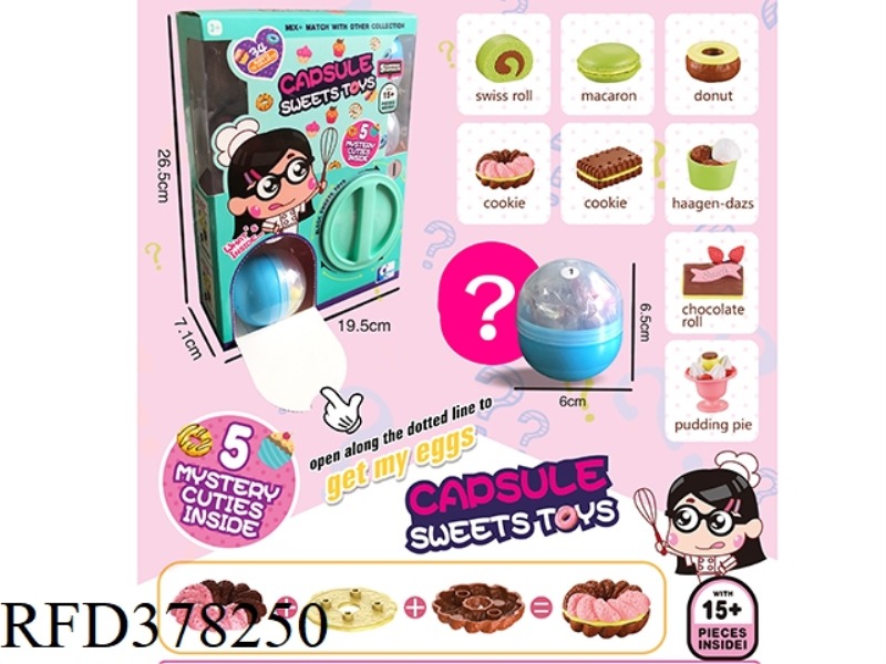 GACHA DESSERTS AND PIN LE