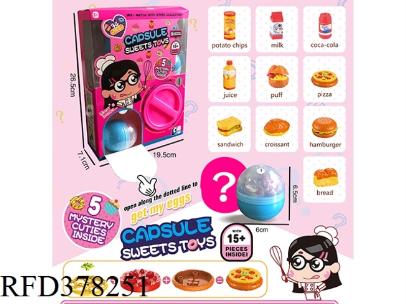 GACHA DESSERTS AND PIN LE